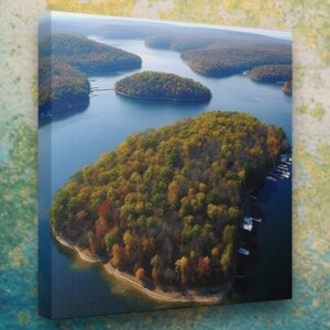 Tranquil Waters: Lake of the Ozarks Wall Art Print