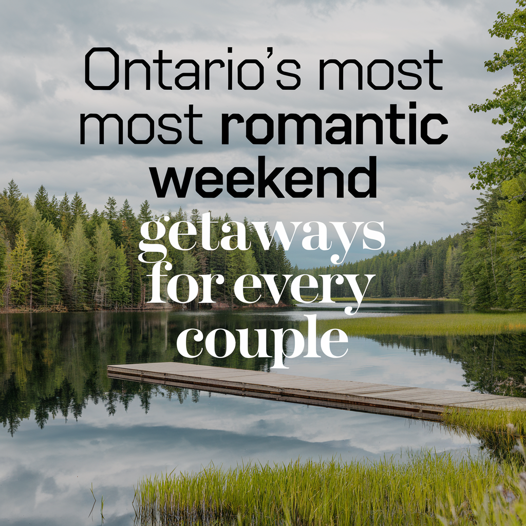 Ontario’s Most Romantic Weekend Getaways for Every Couple