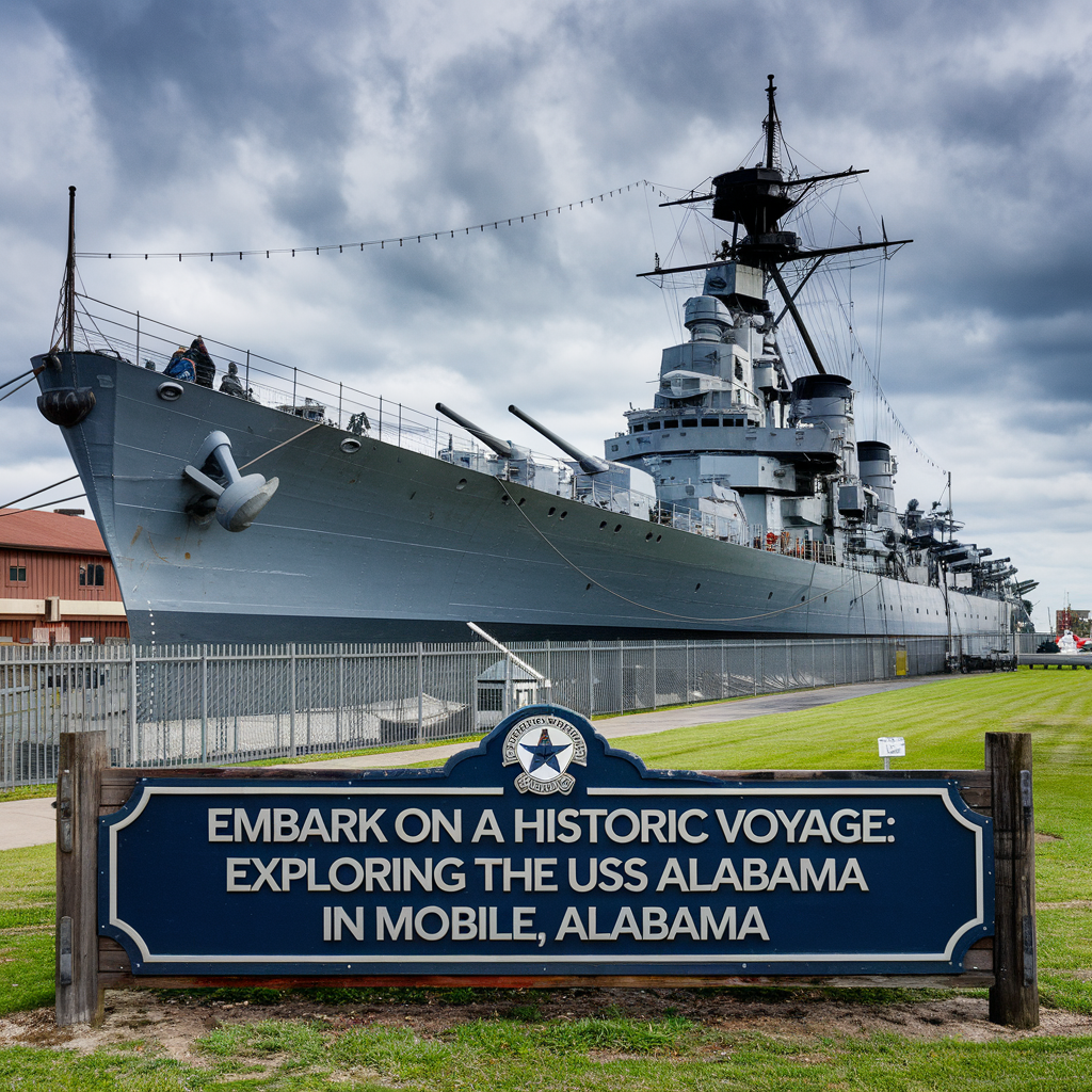 Exploring the USS Alabama in Mobile, Alabama